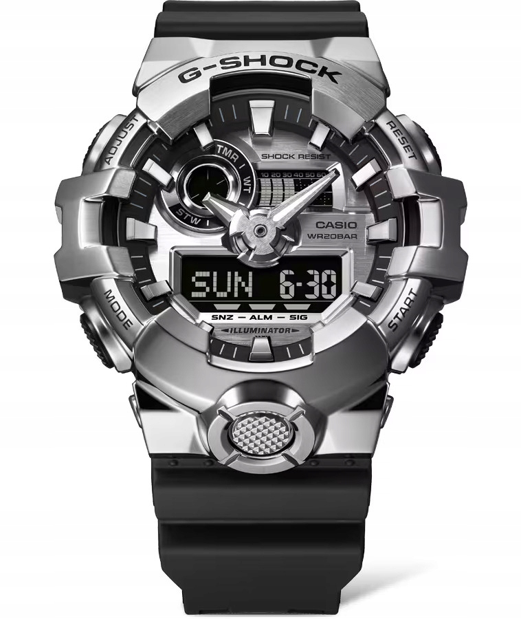 Sportovní pánské hodinky Casio G-Shock GM-700 Gwar.3+3L Zibi Gravírování