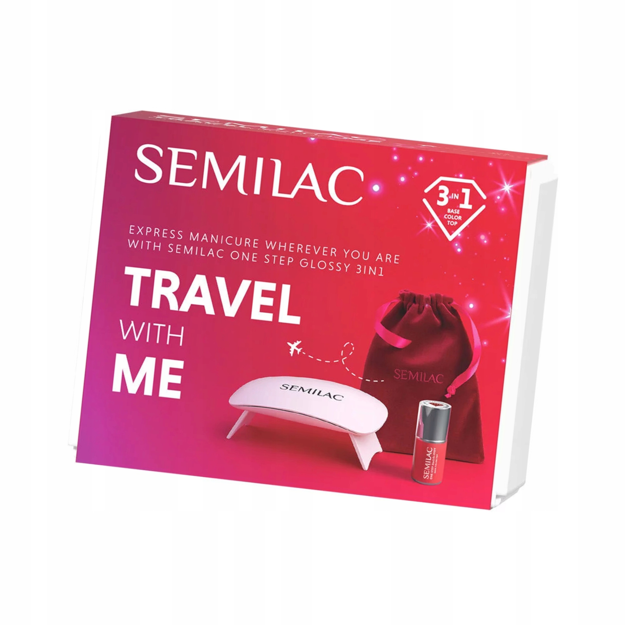 Semilac Startovací Sada Travel With Me Set