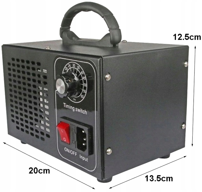 GENERATOR OZONU OZONATOR 60 000 MG/H + CZASOMIERZ Marka Vosoco