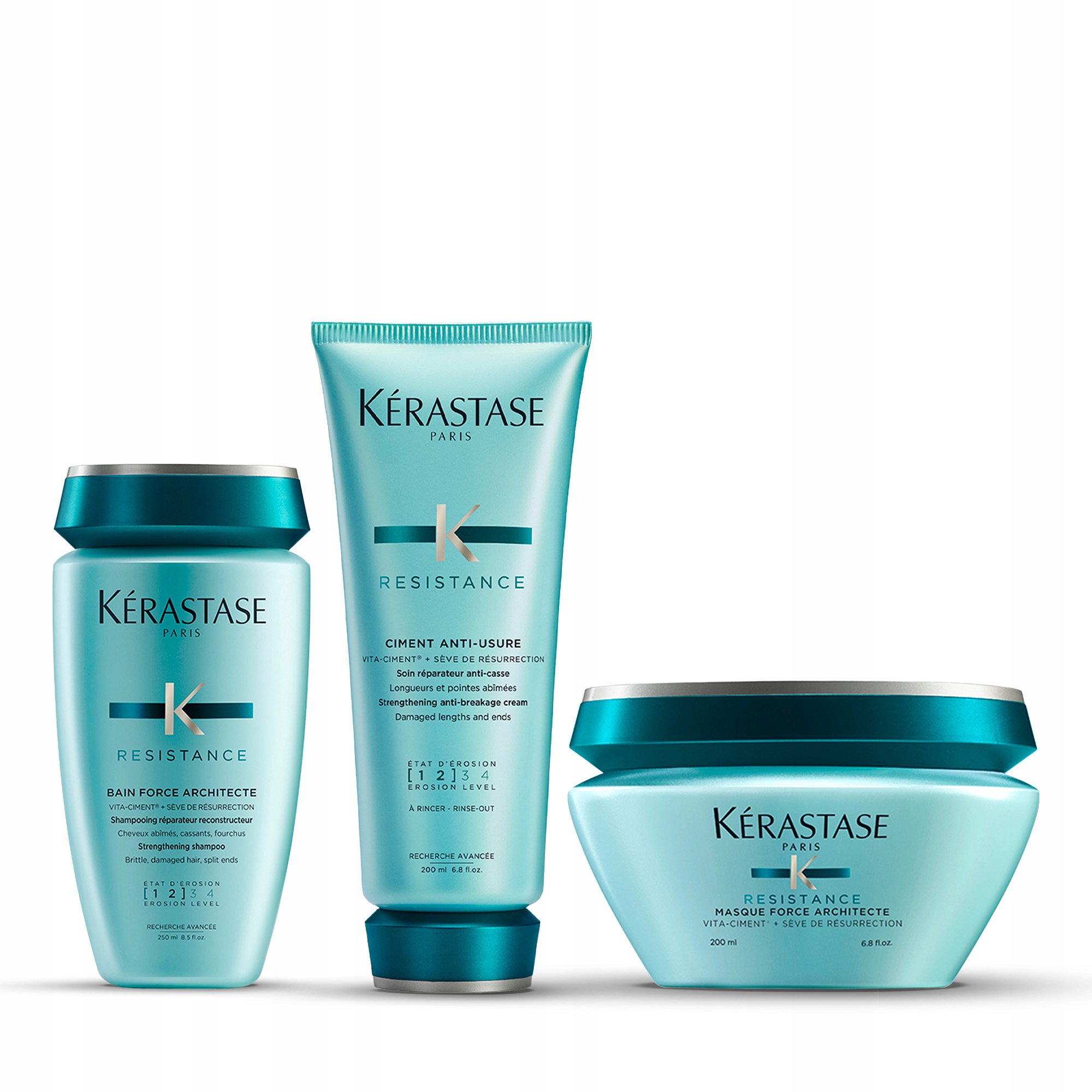 Kérastase Résistance Force Architecte Zestaw Odbudowujący Włosy Zniszczone