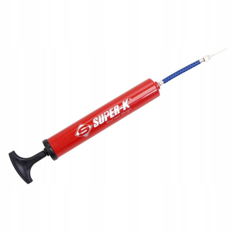 Pompka do piłek Super-K 10" czerwona