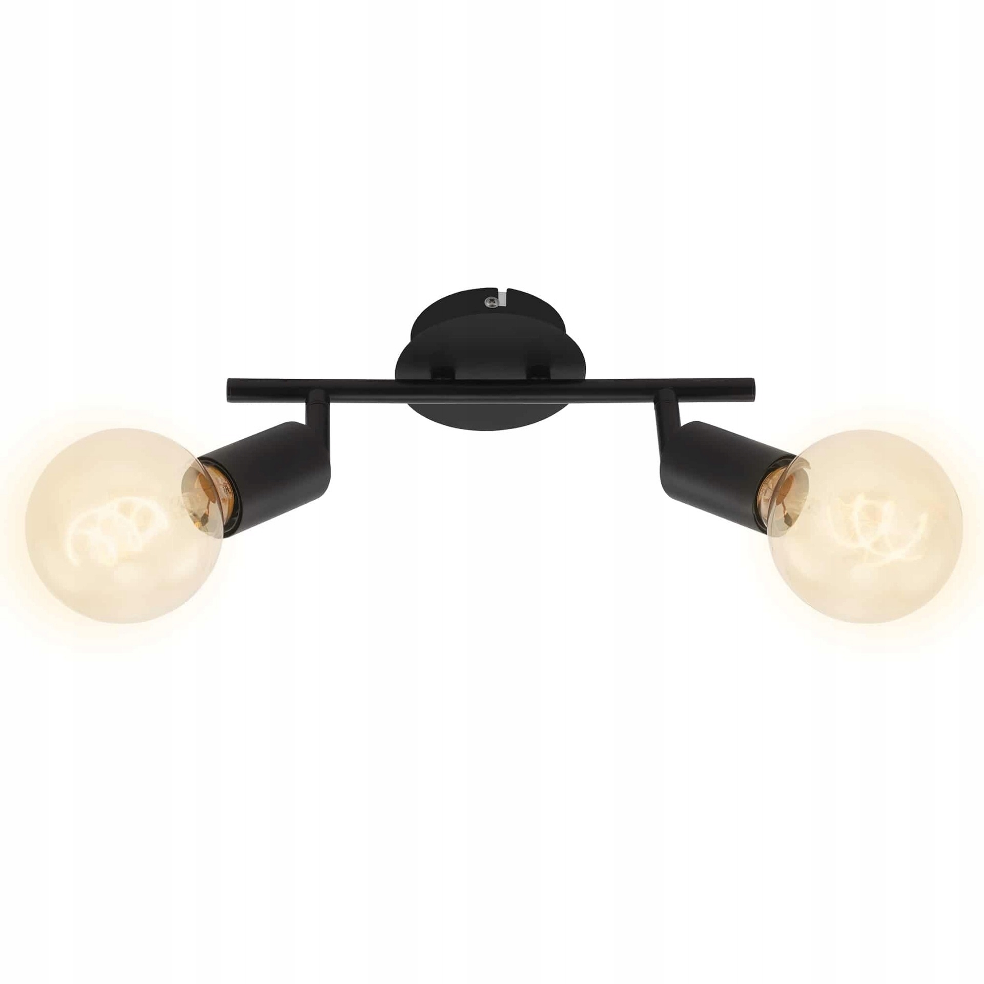 Bodové svítidlo Briloner Pearl 2x E27 černé otočné 27,5 cm