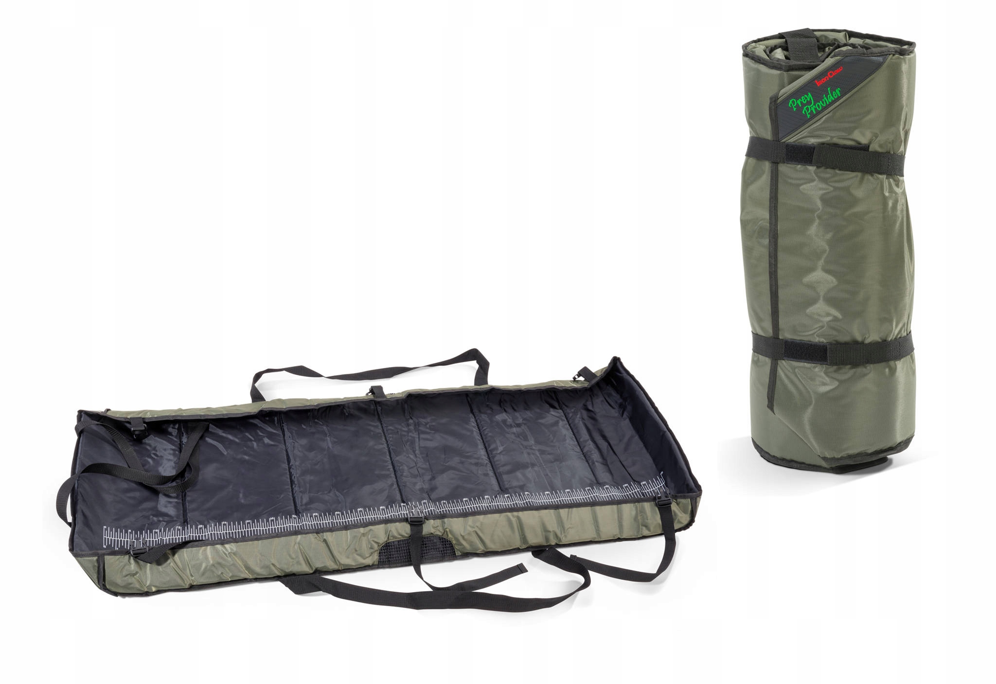 Mata Z Miarką Do Odhaczania Szczupaków