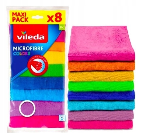 

Vileda Mikrofibra Ściereczka Zestaw 8 szt 5975