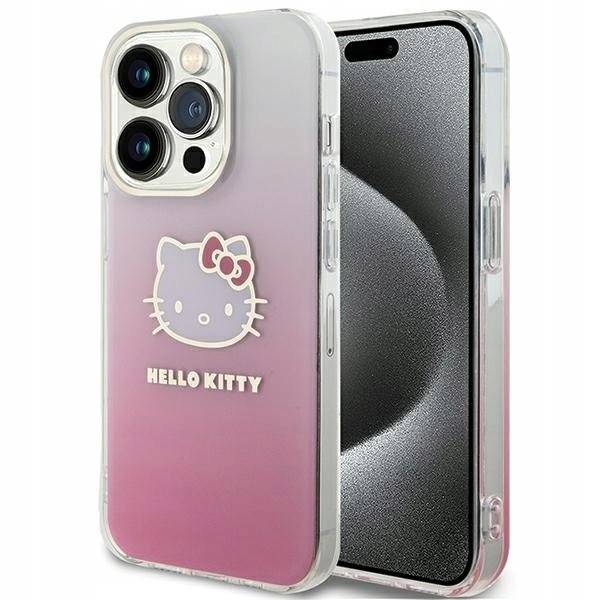 Hello Kitty HKHCP14LHDGKEP iPhone 14 Pro 6.1" różowy/pink hardcase IML