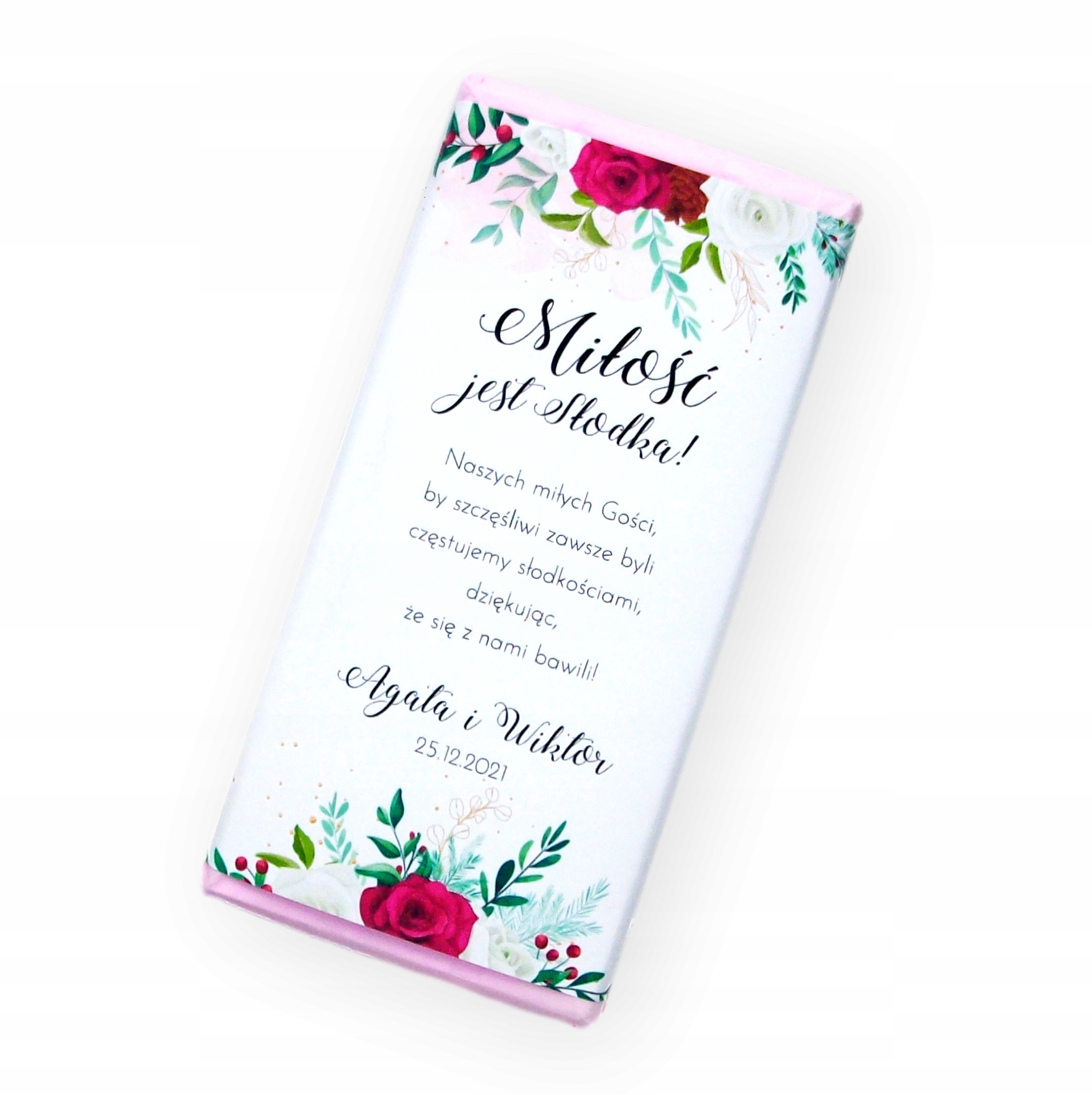 

Na Czekoladę W Kwiaty Wesele Roczek Chrzest 18