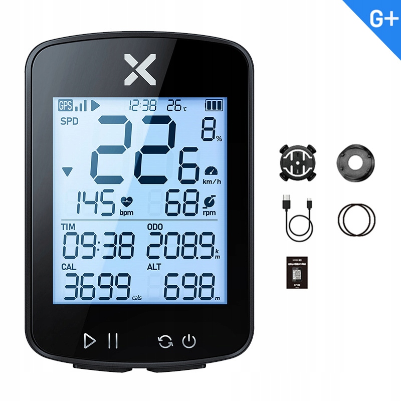 Licznik rowerowy bezprzewodowy Xoss G2+