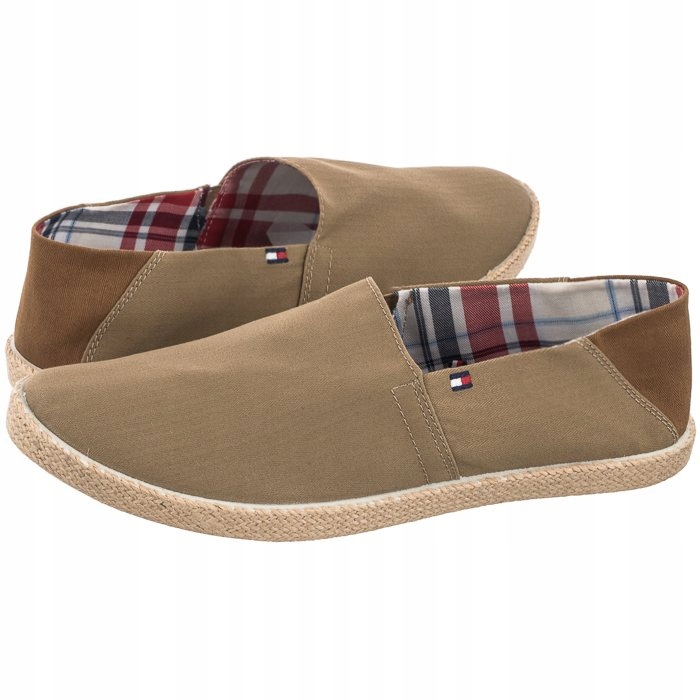 

Buty Męskie Espadryle Tommy Hilfiger Brązowe