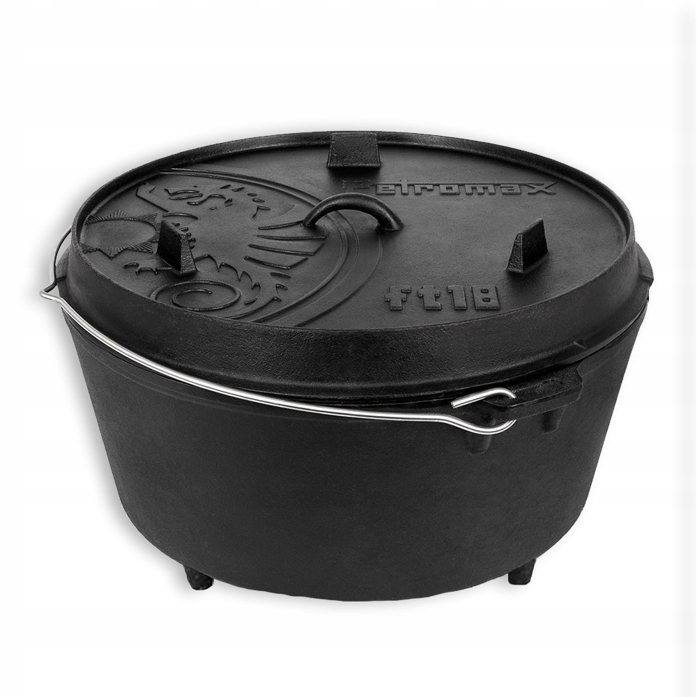 Liatinový kotlík Petromax Dutch Oven s nožičkami 16,1 L