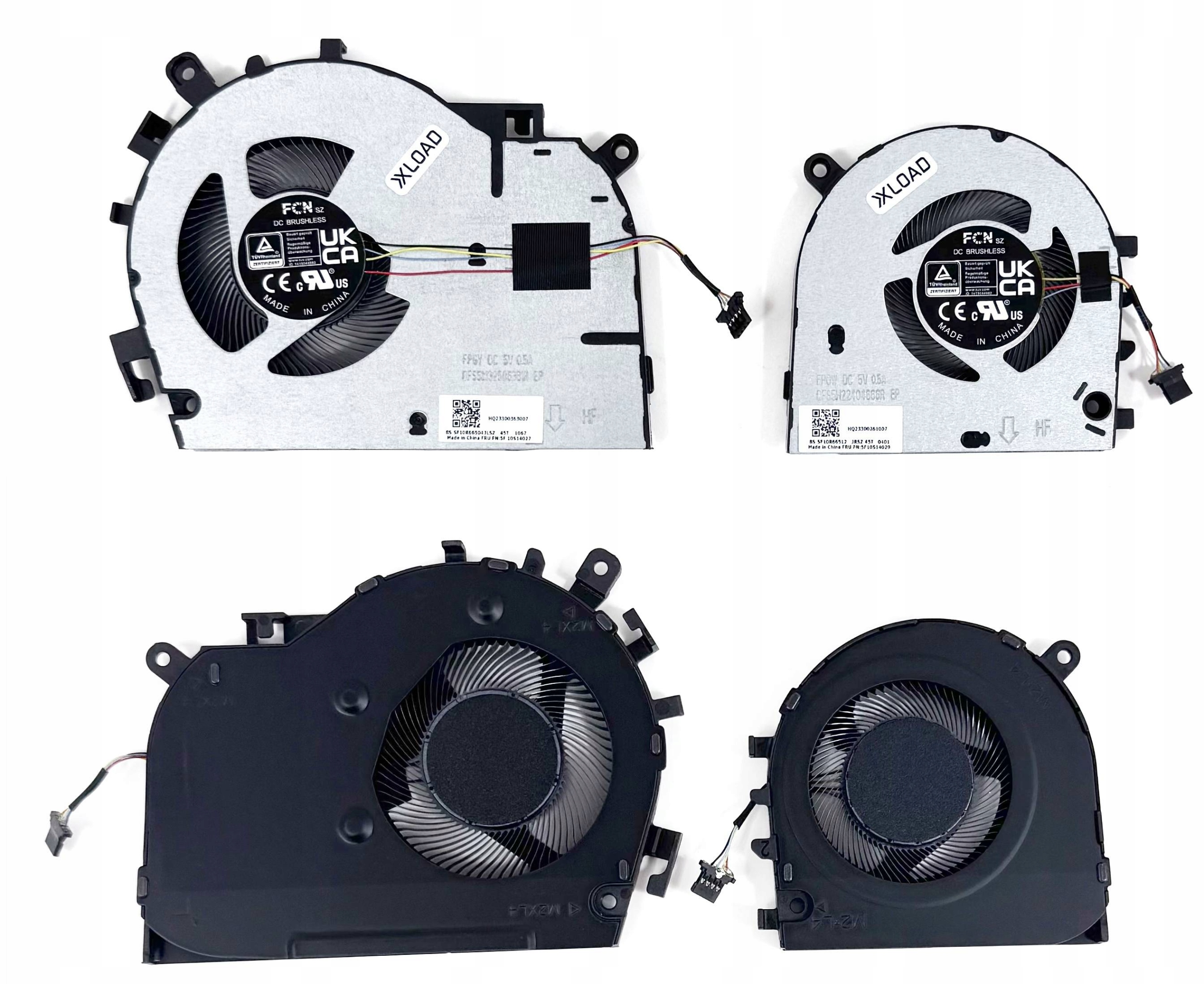 Ventilátor pro Lenovo Thinkbook 16 G4+ Iap 16 G4+ Ara 16 G4+ Aba 5F10S14026