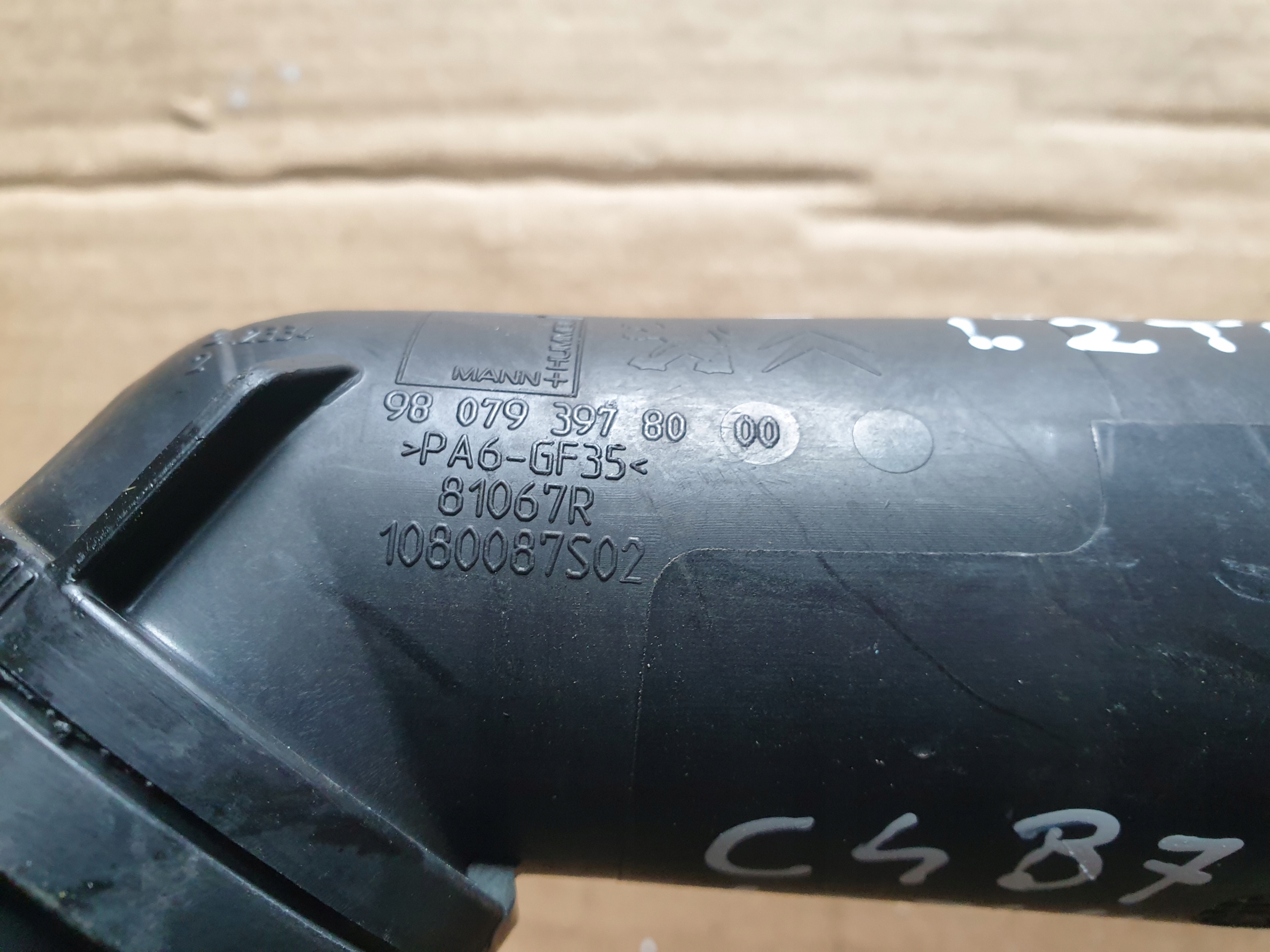 pipe wiring 1.2 THP CITROEN C4 II B7 308 208 9807939780