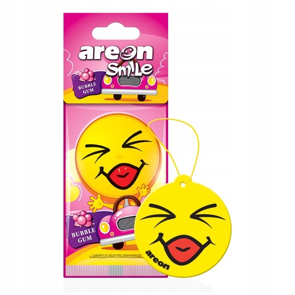 AREON Smile odświeżacz do samochodu Bubble Gum