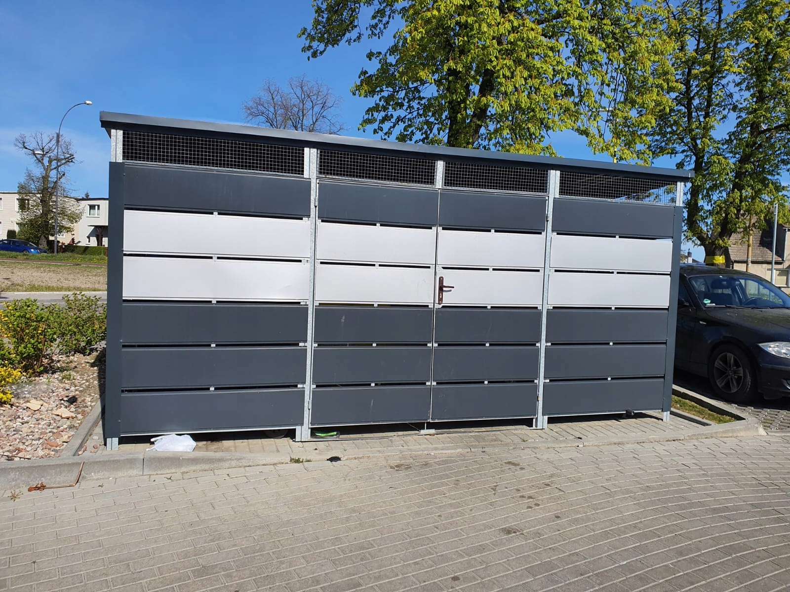 Ceownik C3-120x25 z bl 1,5 ogrodzenie panel blacha Długość 100 cm