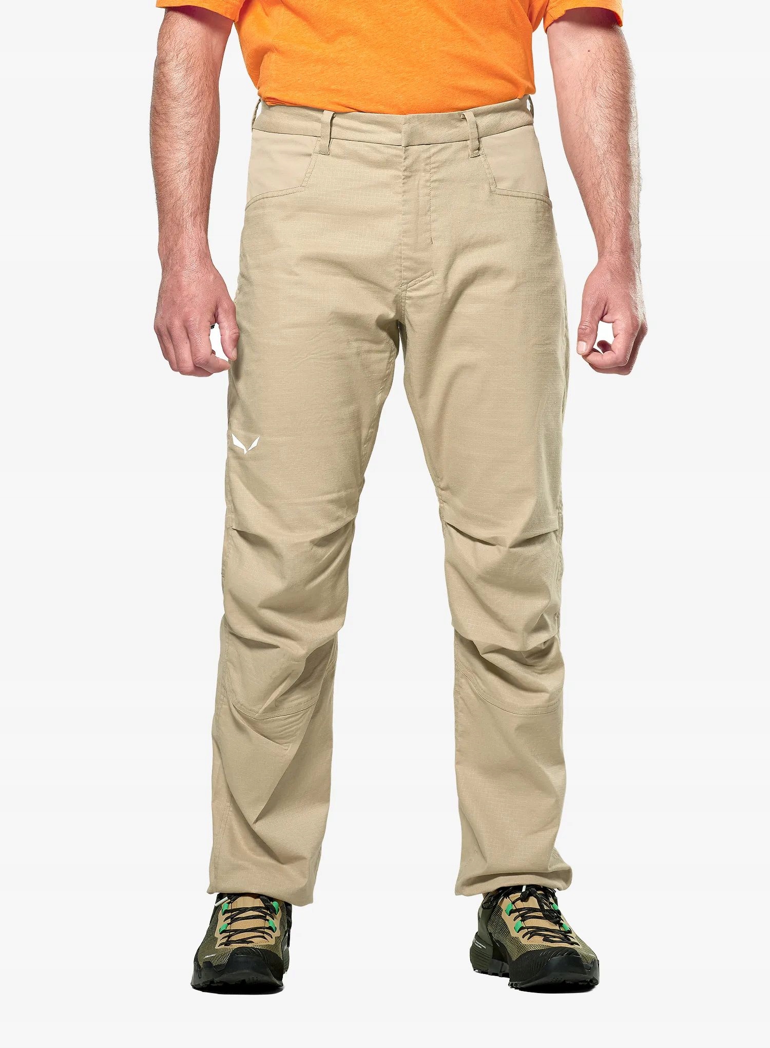 Lezecké kalhoty Salewa Agner Hemp Ripstop Pants quicksand XL