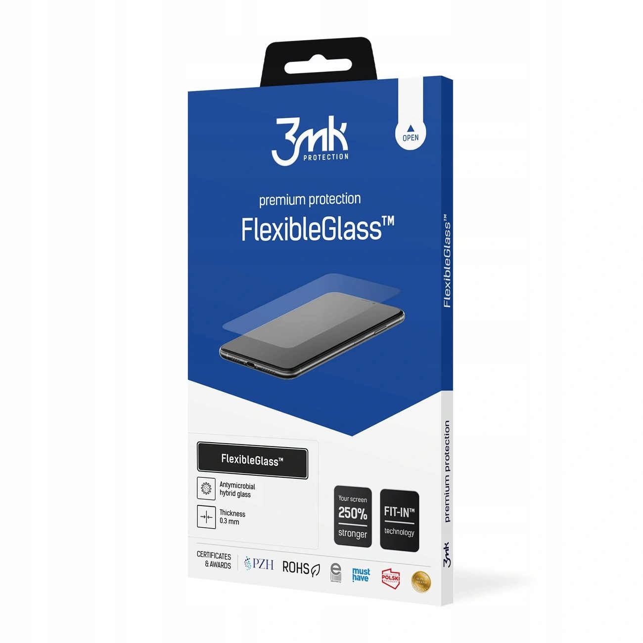 Szkło hybrydowe 3mk FlexibleGlass v2.0 na Apple iPhone 16 Pro