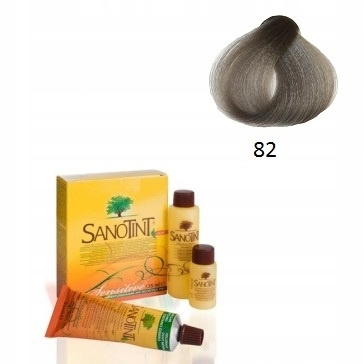 Barva na vlasy Sanotint Sensitive 82 Světle Šedá
