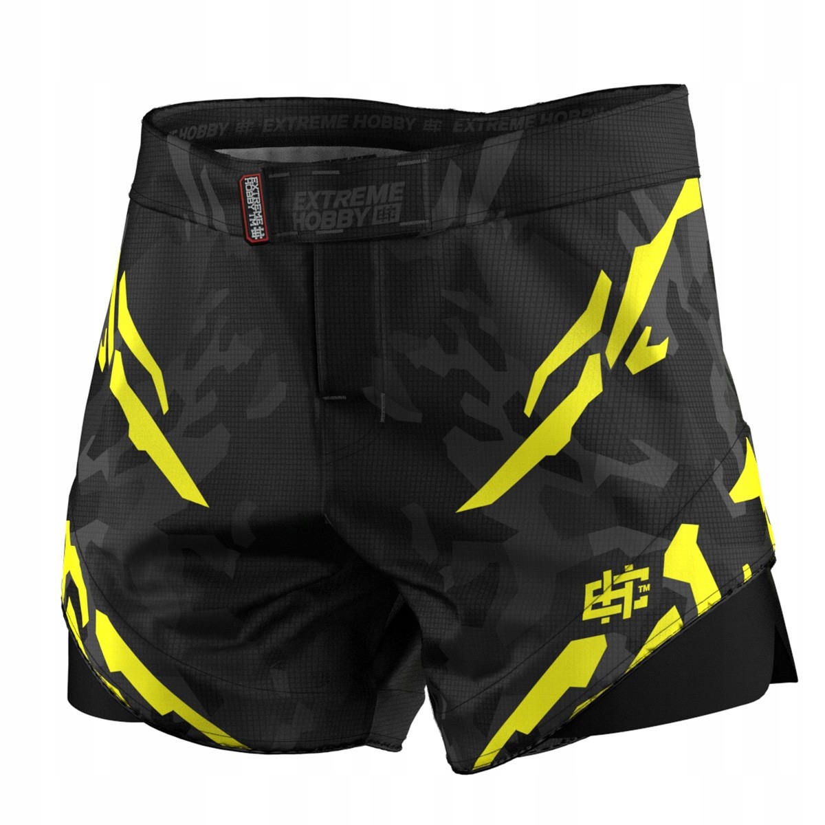 Kraťasy sportovní kraťasy Extreme Hobby Combat Black Panther S pro Mma Bjj