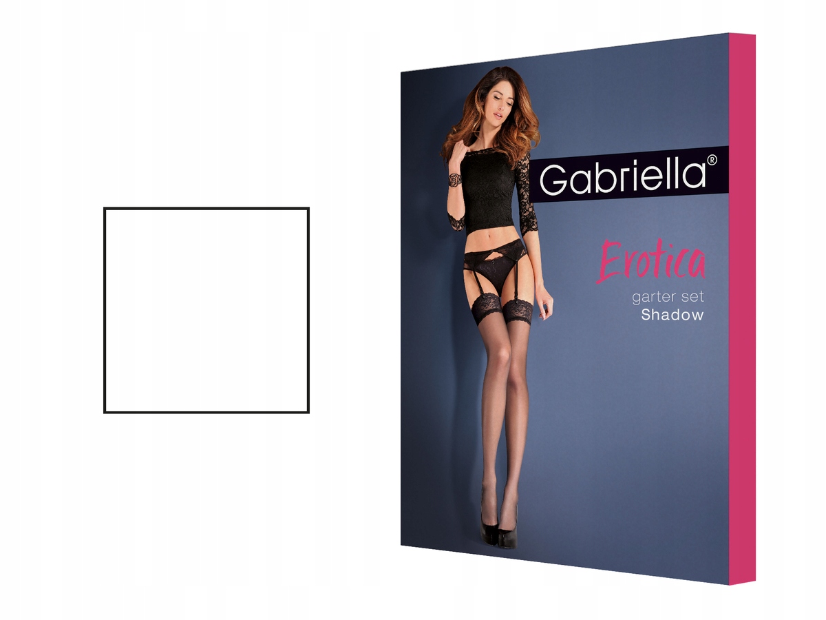 

Pończochy Garter Set Shadow Bianco 3/4