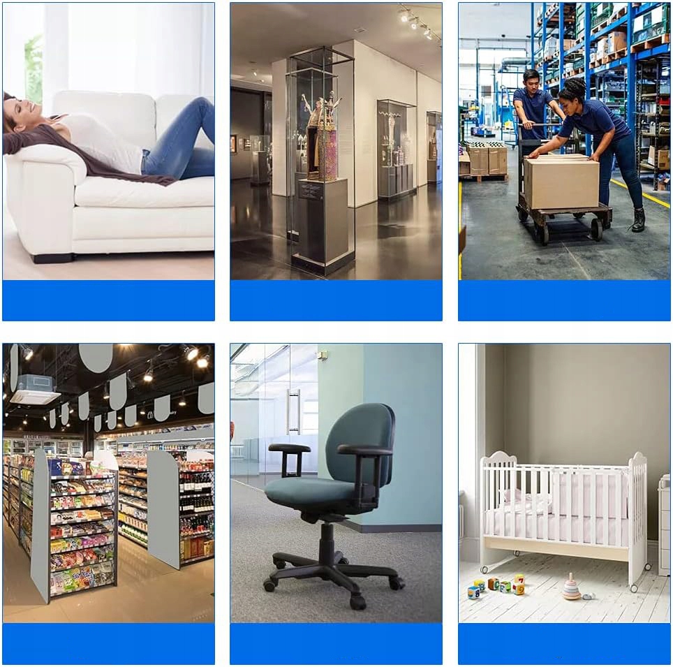 8 SZT. ROLEK KULKOWYCH Z ŁOŻYSKIEM KULKOWYM, NOŚNOŚĆ 20KG, DO MEBLI, BAGAŻU Rodzaj skrętne bez hamulca