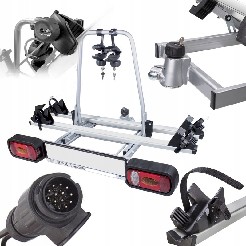 Platforma rowerowa Amos Giro 2 na 2 rowery 13 PIN