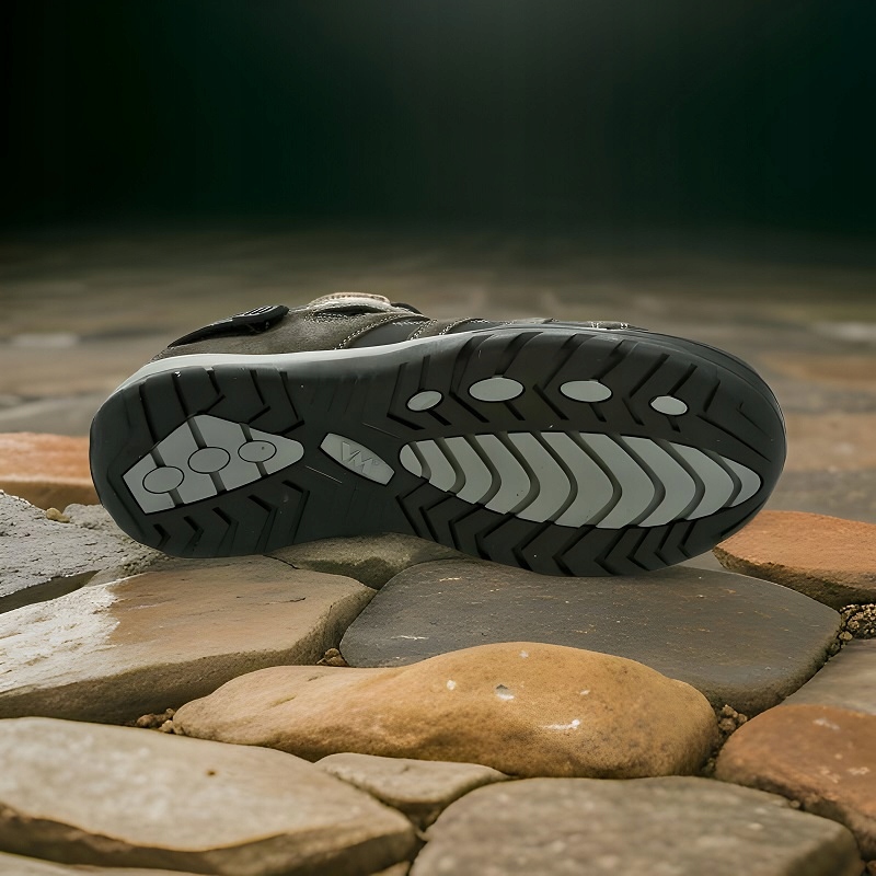 Sandały Robocze Męskie Trekkingowe z Podnoskiem Stalowym VM TRIPOLIS S1 42 Model TRIPOLIS