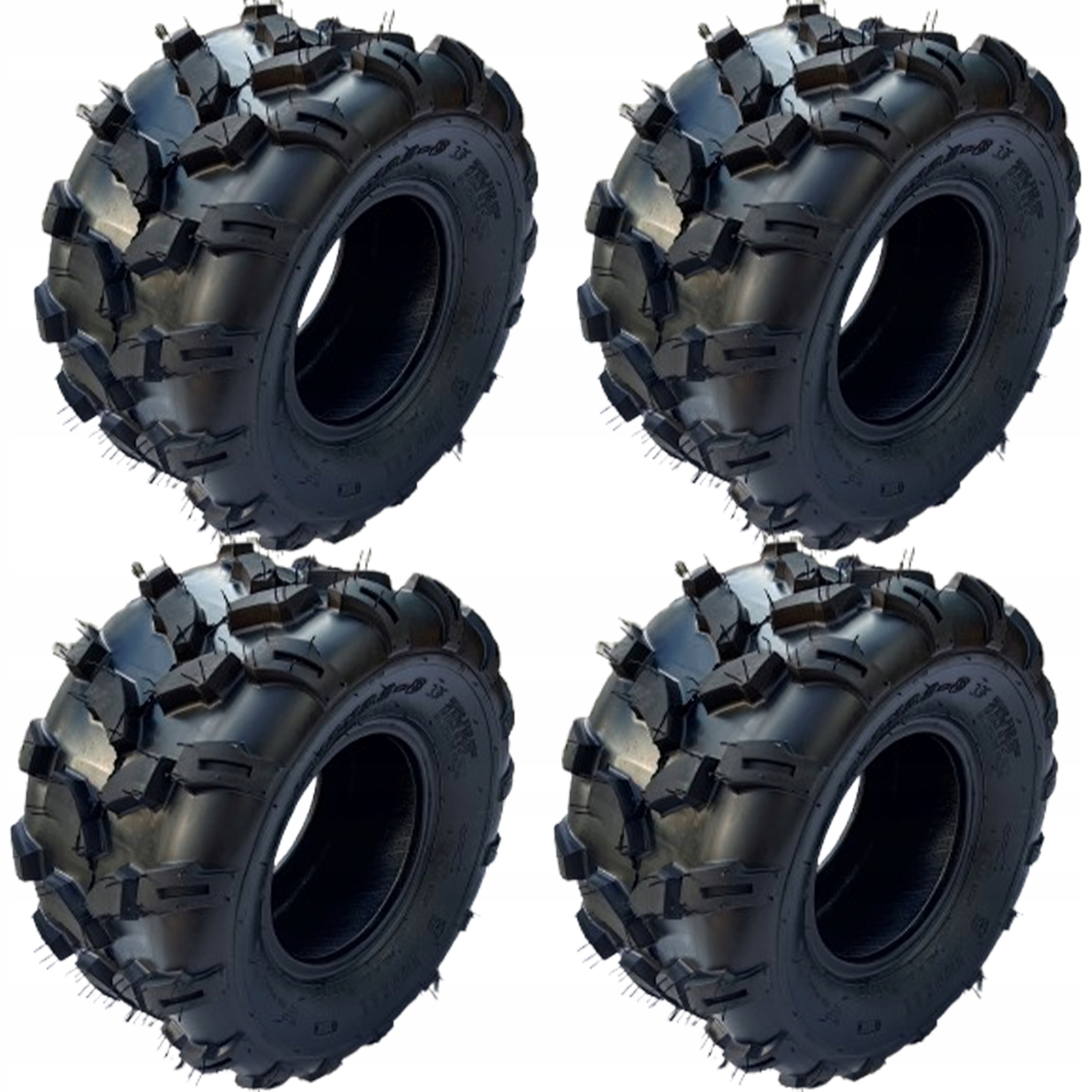 Komplet 4x Pneumatiky 18x9.5-8 Štvorkolka Atv 8 Palcov Jedľa 125 150 200 Silná