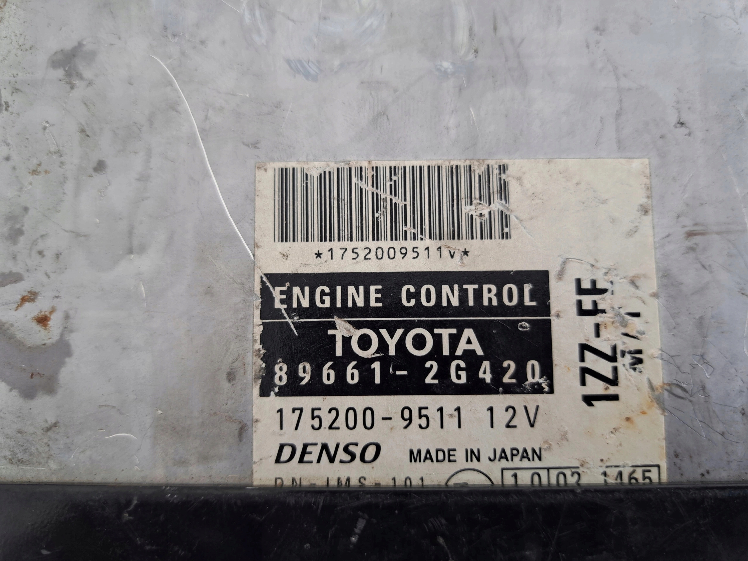 TOYOTA CELICA 89661-2G420 ECU Computer Original