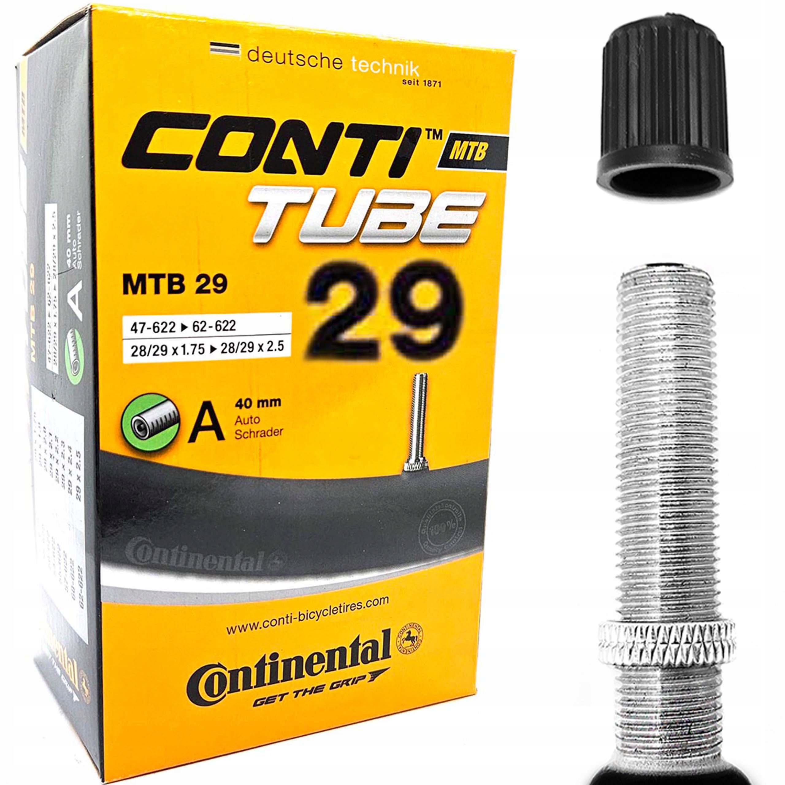 Continental Dętka 29" x 1,75-2,50 Auto 40mm Av Box