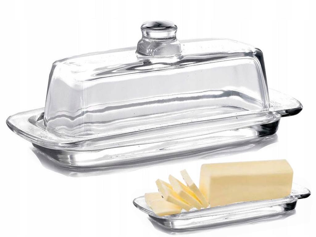 

Maselniczka Szklana Podstawka na Masło MS5