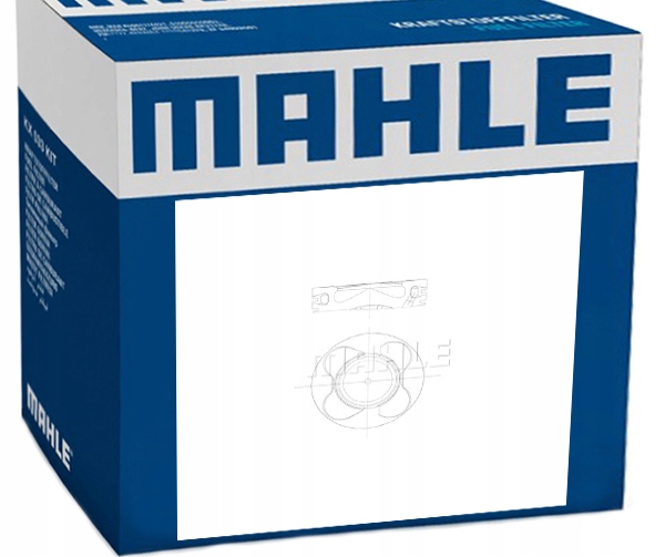 081 00102 - Поршень двигателя MAHLE для BMW 3 E90 330 M57