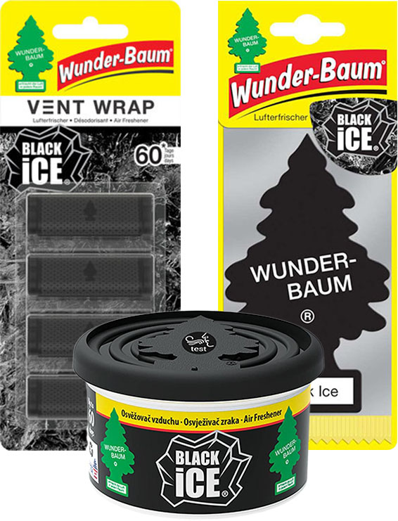 

Wunder Baum Black Ice Zestaw zapachów do auta