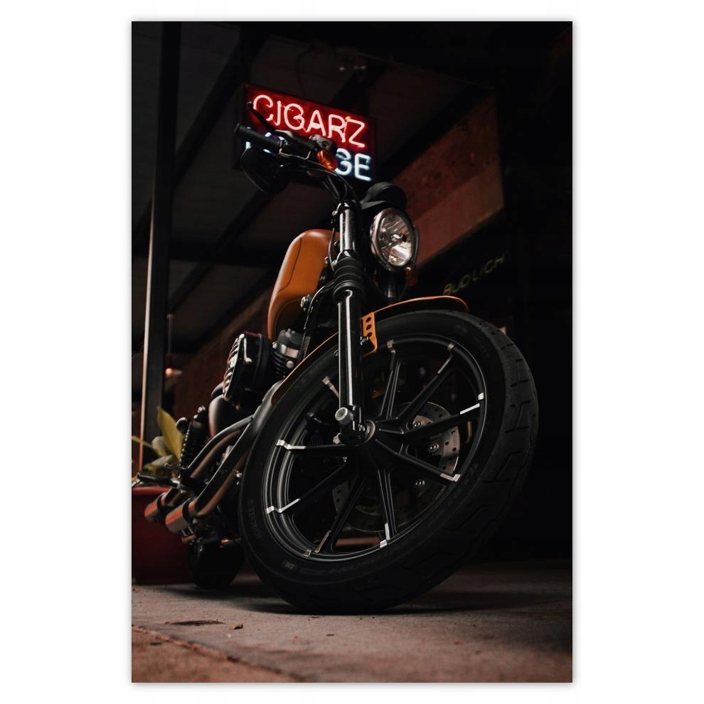 

Plakat Naklejka 40x60 Motocykl Motory Dwa Koła