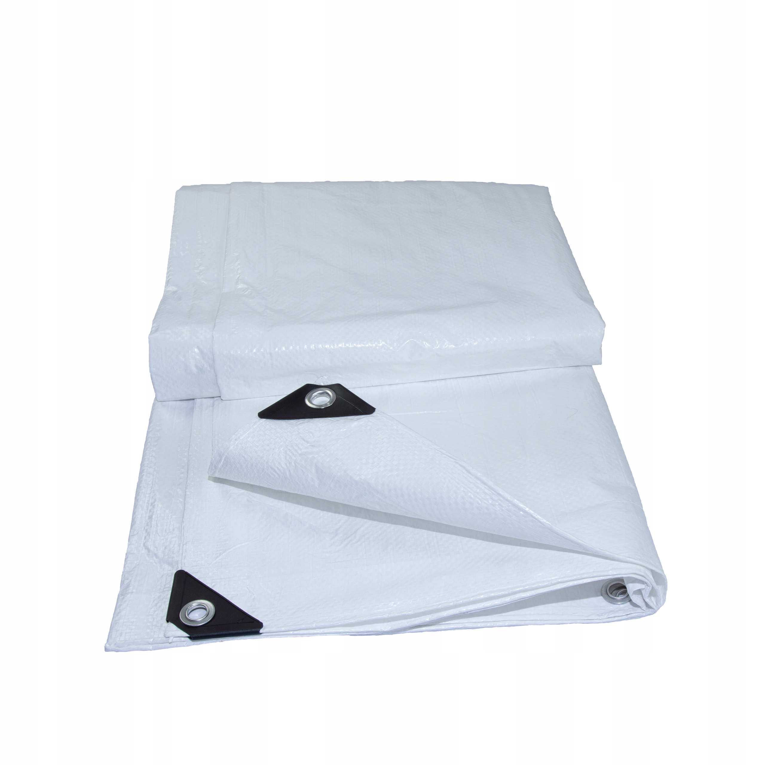 PLANDEKA BIAŁA 3X4m WZMACNIANA WOODOODPORNA UV++ Długość 4 m