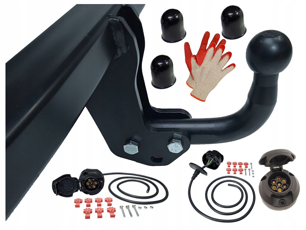 SEAT LEON 3 III 5F SC HTB HB 2012-2020 HATCHBACK HAK HOLOWNICZY+WIĄZKA7PIN Homologacja tak