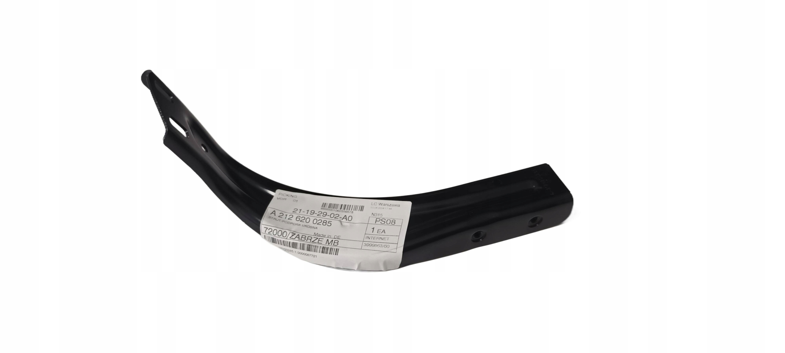 Mercedes Cls W212 Výztuha nárazníku, podpora pravého předního pásu, Originální