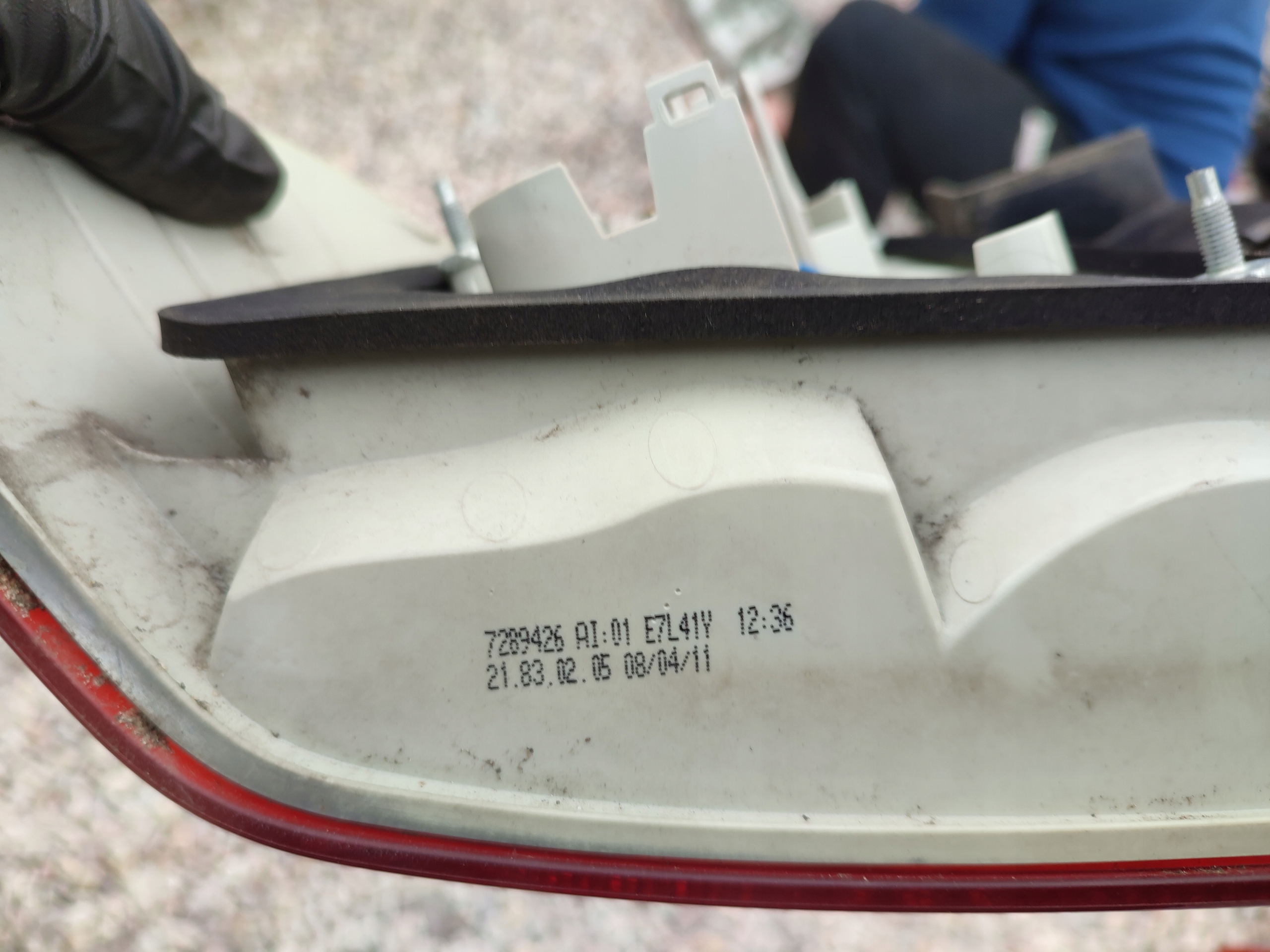 light right rear part right rear BMW 3 E90 7289426