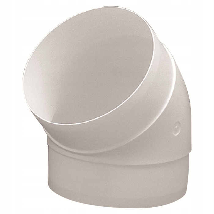 

Vents Kolano okrągłe fi 150 mm 45* Pcv wentylacja