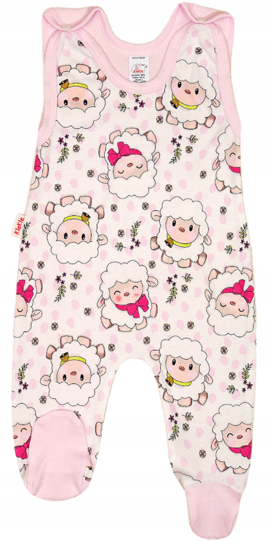 ŚPIOCHY ŚPIOSZKI bawełniane OWIECZKI 80 KLEKLE