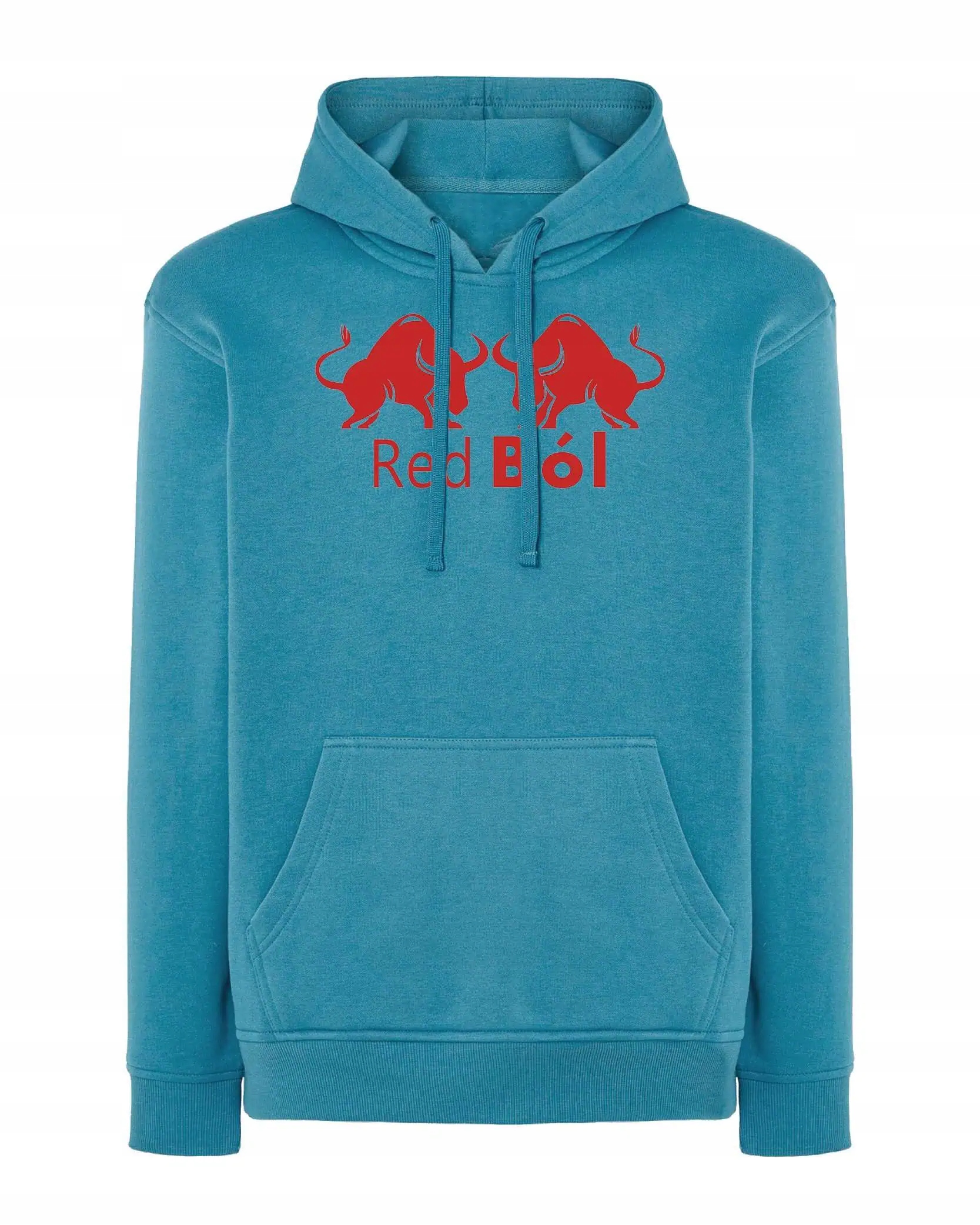Dárek Mikina Red Bull Pain s humorným býkem, modrá, XL