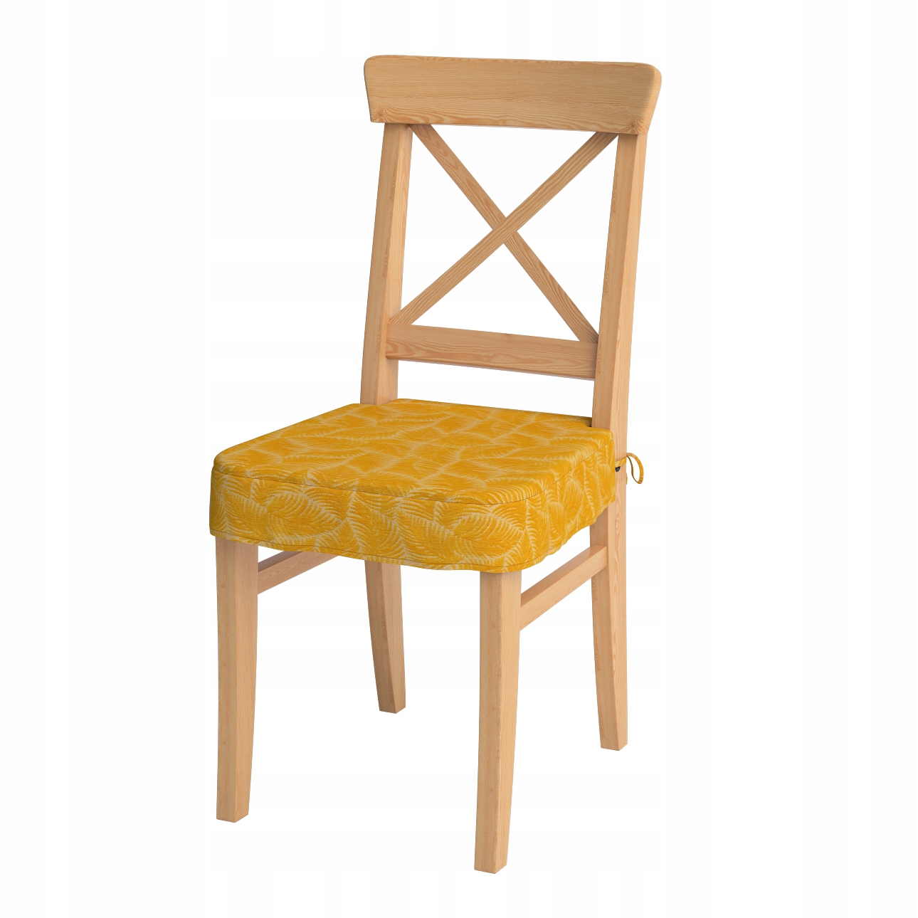 Sedák na židli Ingolf Ikea oranžový