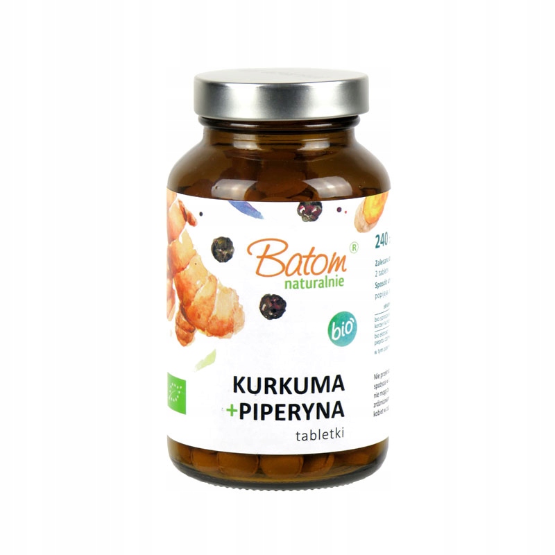 KURKUMA + PIPERÍN BIO 240 TABLIET - BATOM