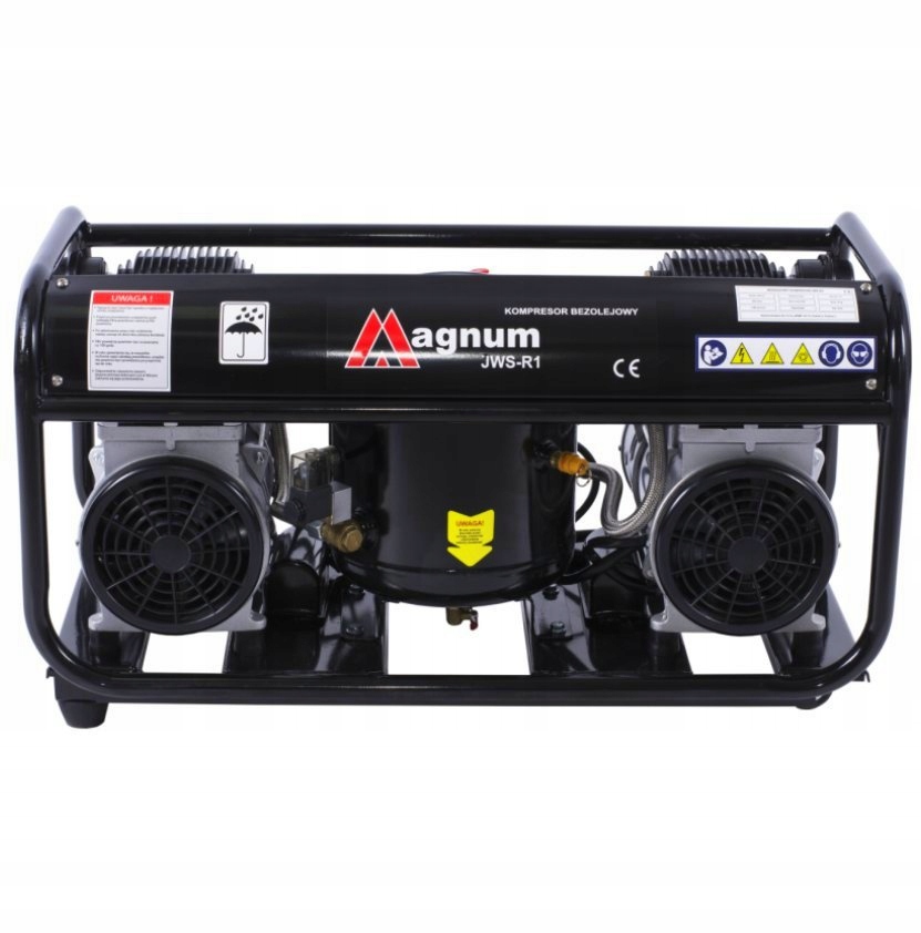 KOMPRESOR BEZOLEJOWY MAGNUM SPRĘŻARKA JWS R1 MAGNUM SZYBKIE NABICIE