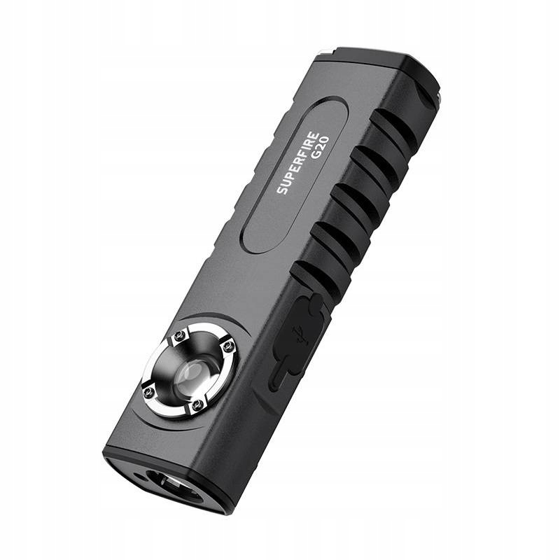 

Latarka wielofunkcyjna SuperFire G20 Usb 470lm Las