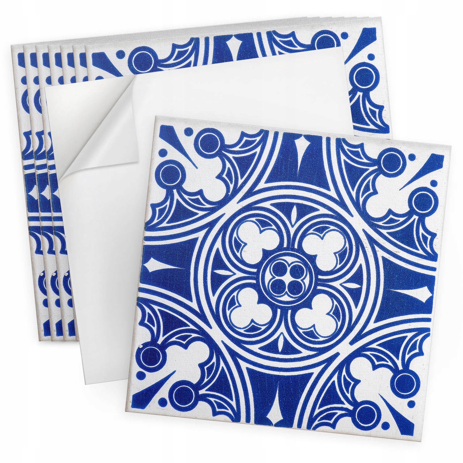 Dekorativní vinylové dlaždice 9 ks 30x30 cm Vzor s geometrickými motivy