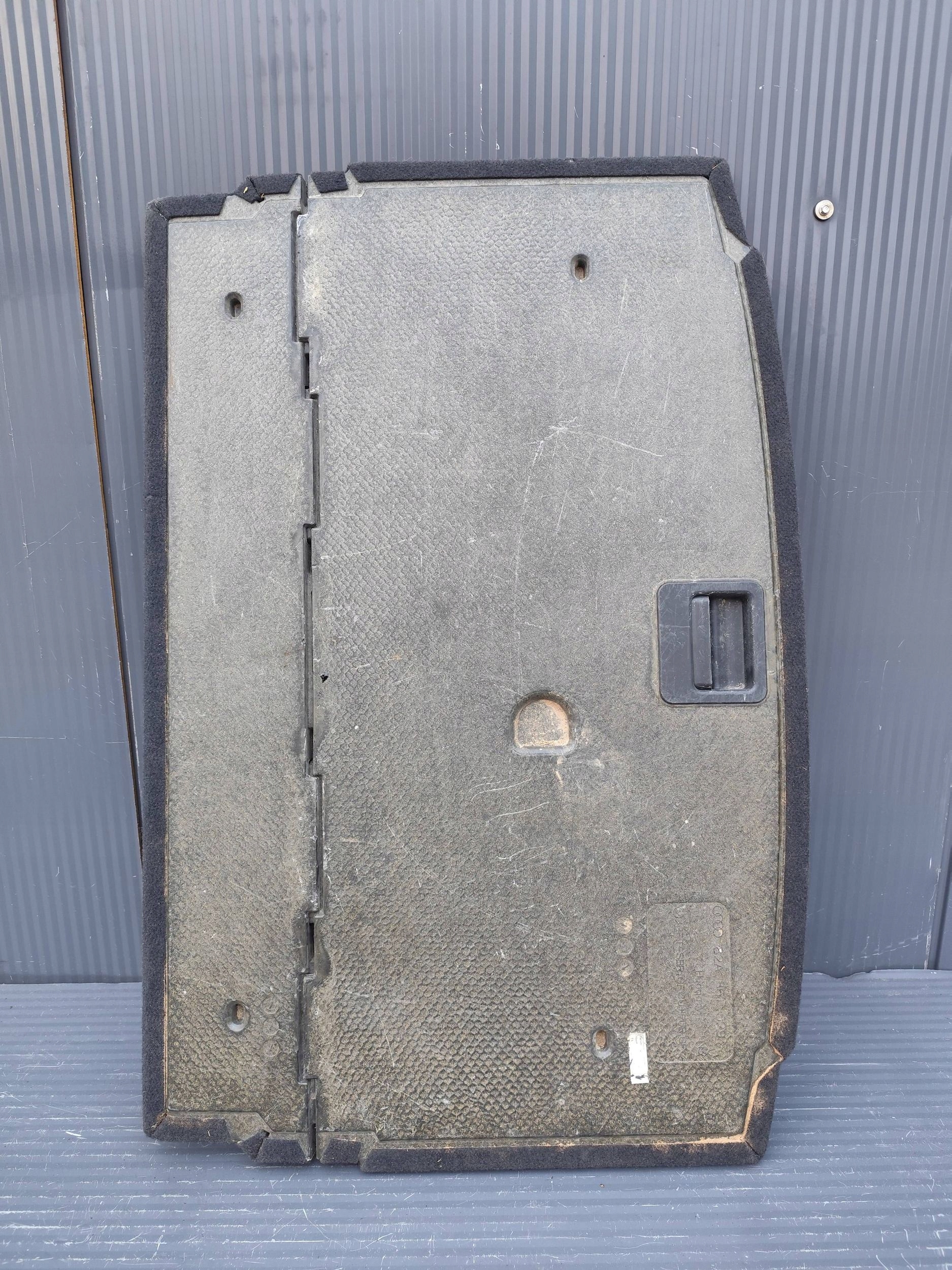 AUDI A1 82A mats floor boot 82A861529