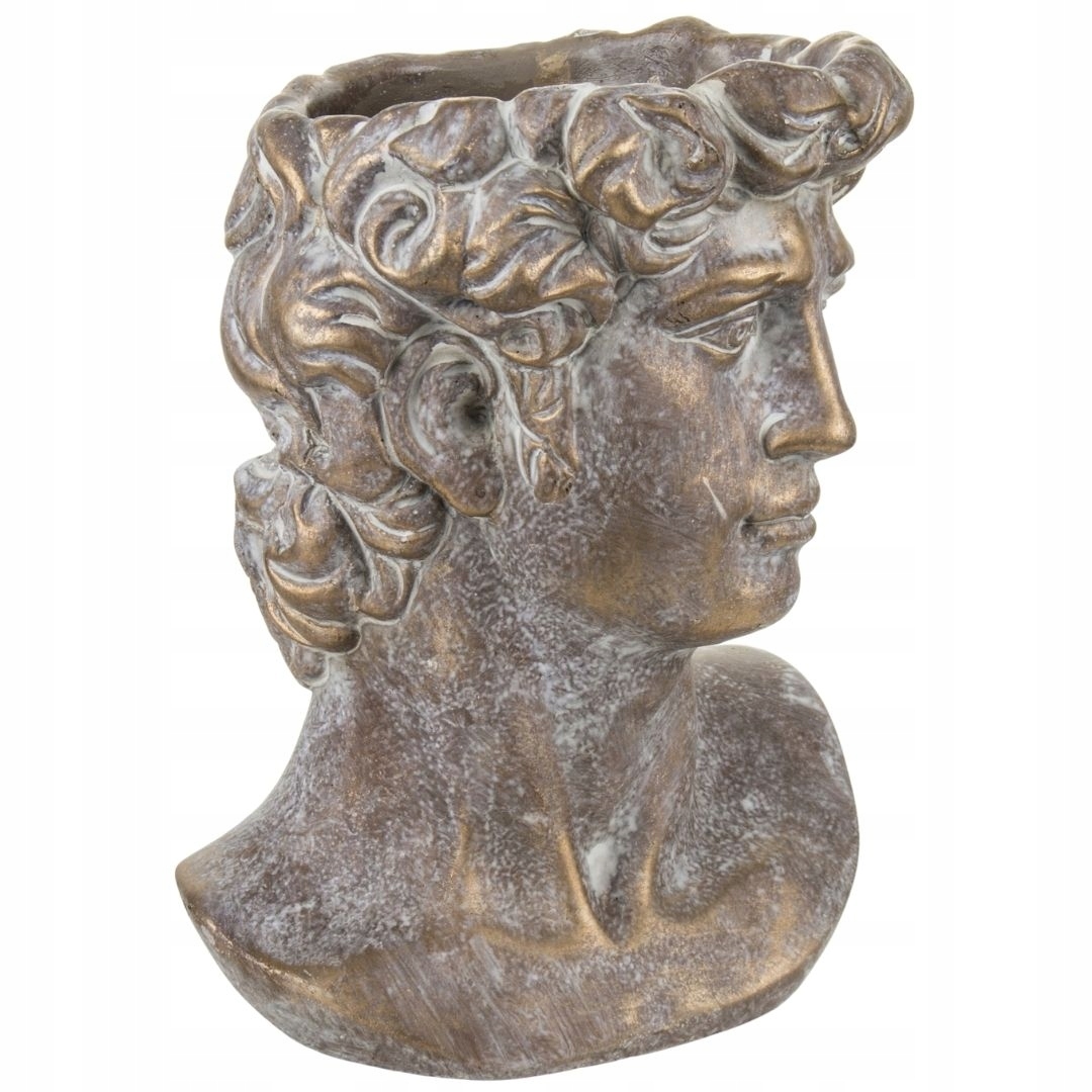 Osłonka Na Doniczkę Duża Gliniana DEKORACYJNA Ø17 Maks. szerokość 17 cm