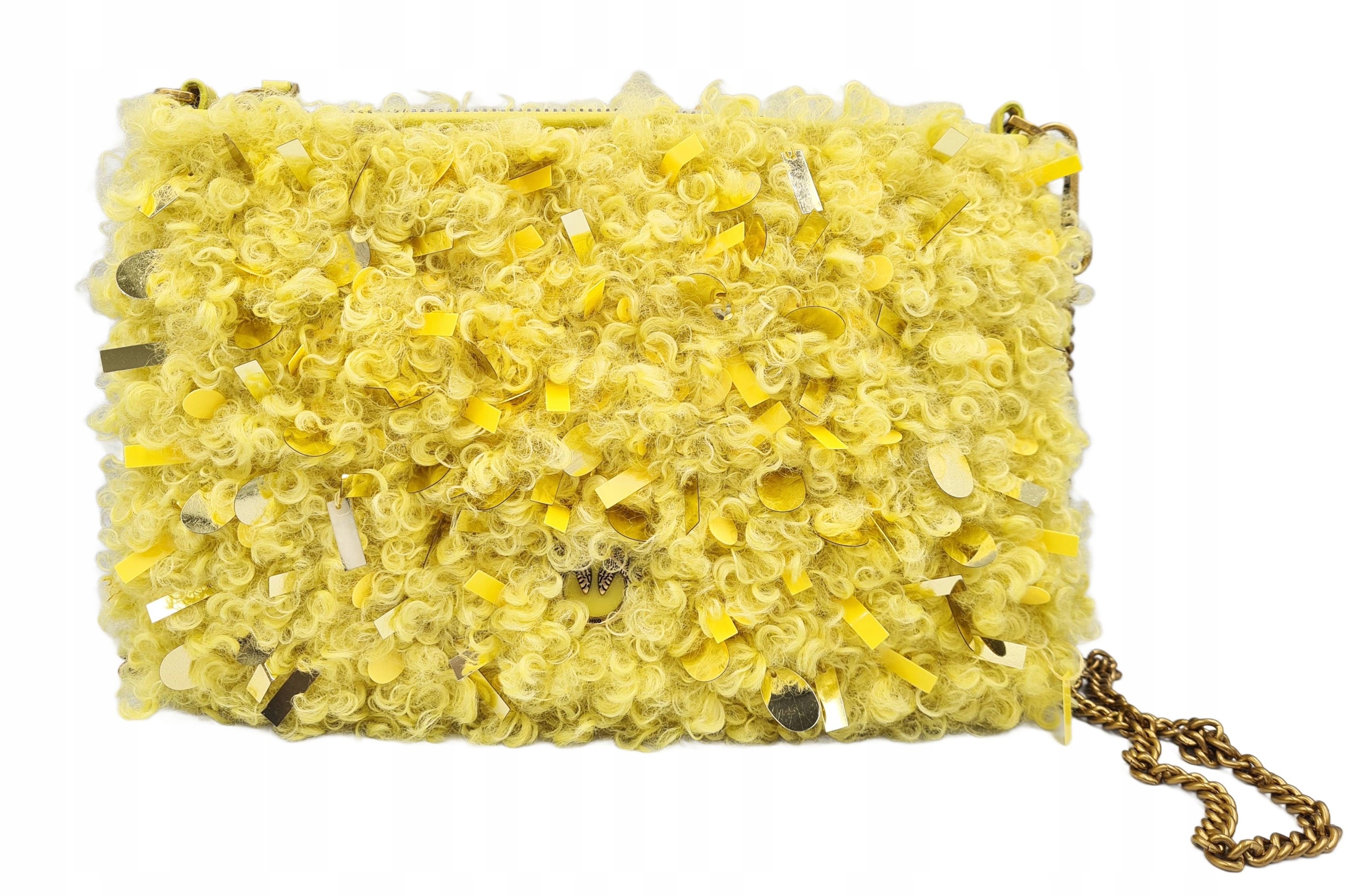 Pinko Love Baby Puff Neonová kabelka