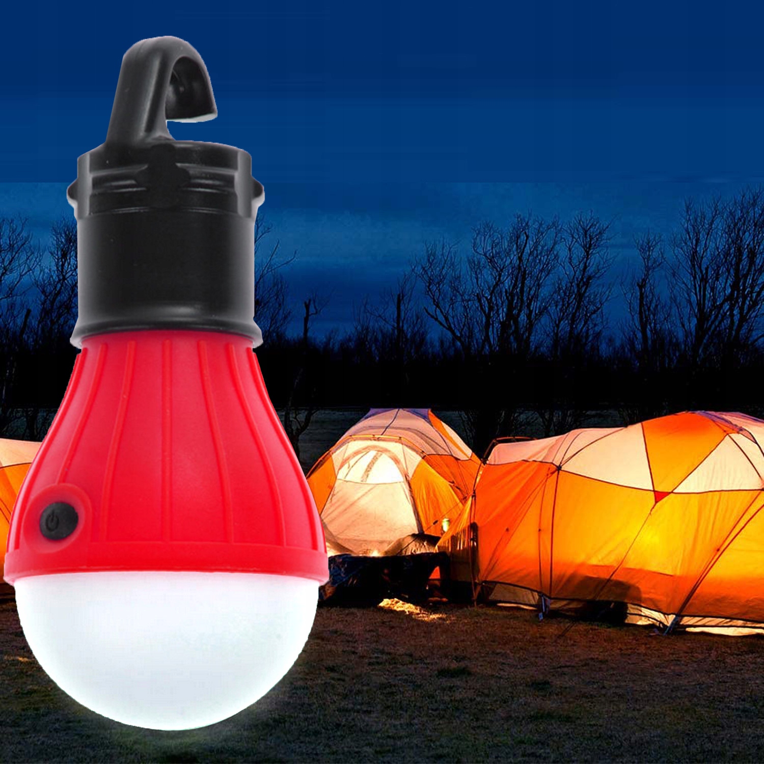 ŻARÓWKA NA BATERIE LAMPKA LED WISZĄCA DO NAMIOT 06 Kolor dominujący wielokolorowy