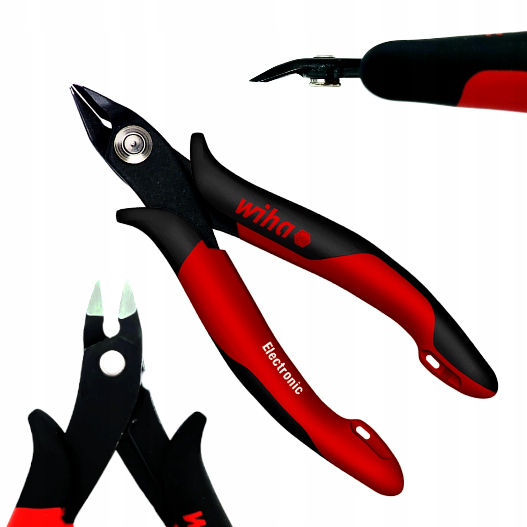 

Szczypce Tnące Boczne Precyzyjne 130 mm Wiha 26818