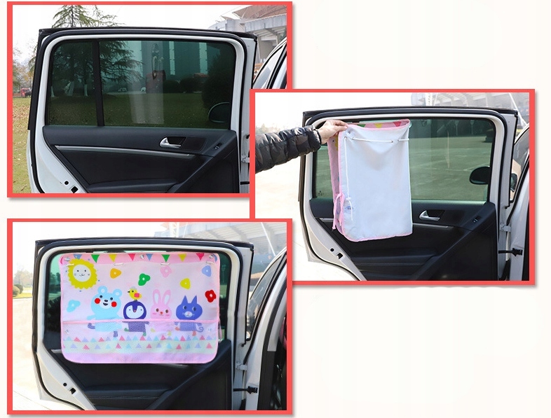 KURTYNA PRZECIWSŁONECZNA OSŁONA NA SZYBY AUTA 2szt Rodzaj osłony przeciwsłoneczne